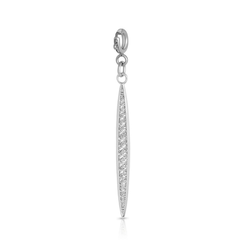 Cubic Zirconia Horse Eye Charm